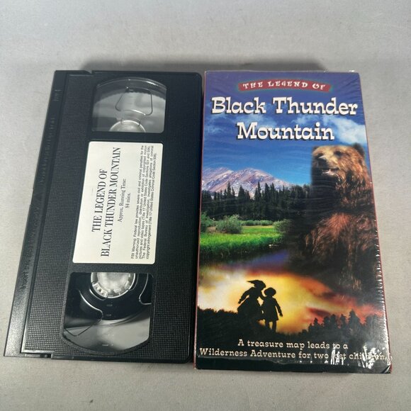 The Legend Of Black Thunder Mountain VHS 1996 Adventure Movie GoodTimes - Picture 3 of 3